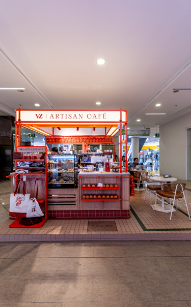 Stand CAFE VELEZ ARTISAN en Santafé Medellín