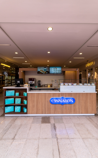 Stand CINNABON STAND en Santafé Medellín